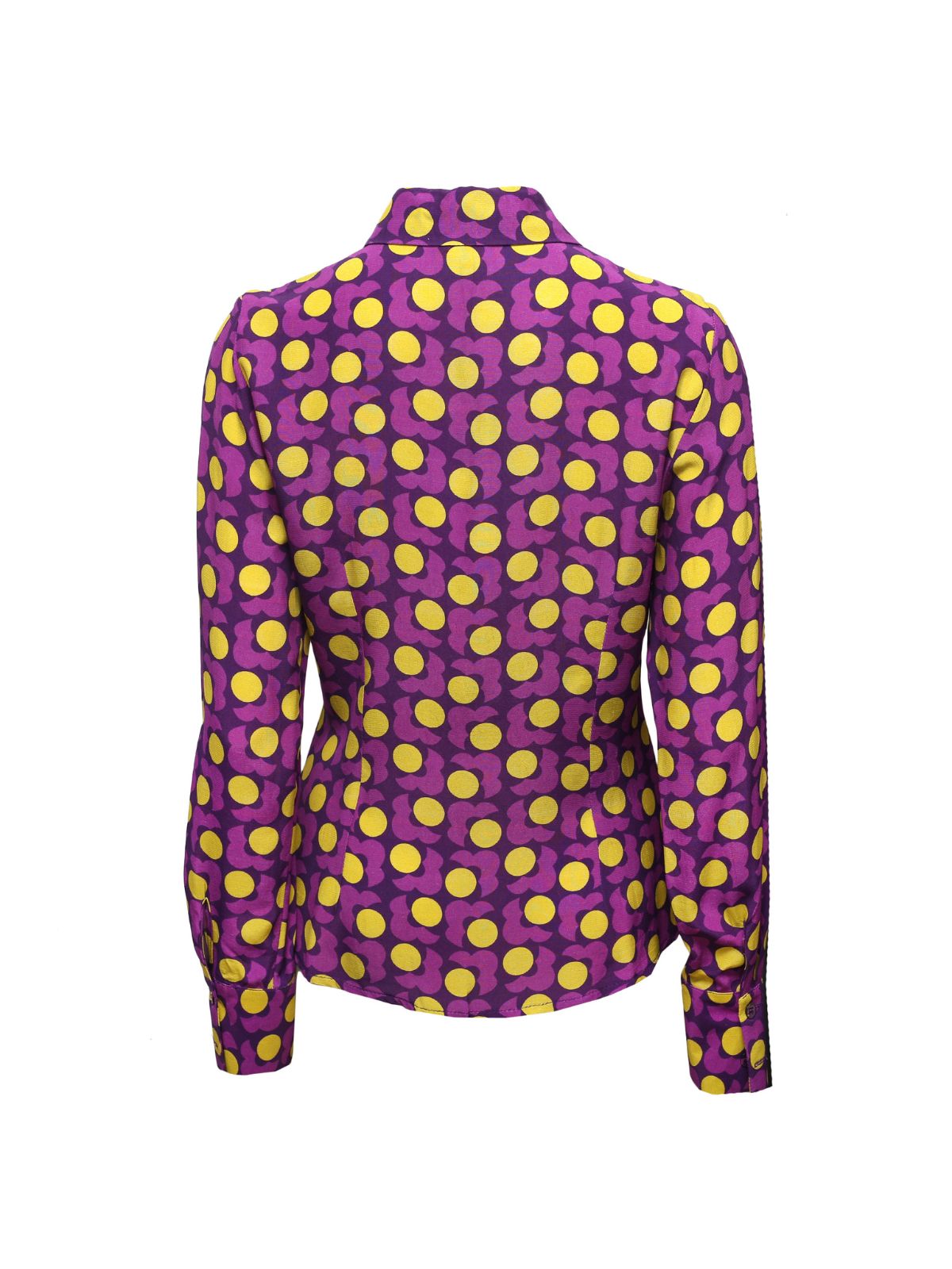 Bluza 185X ljubicastti dezen pozadi