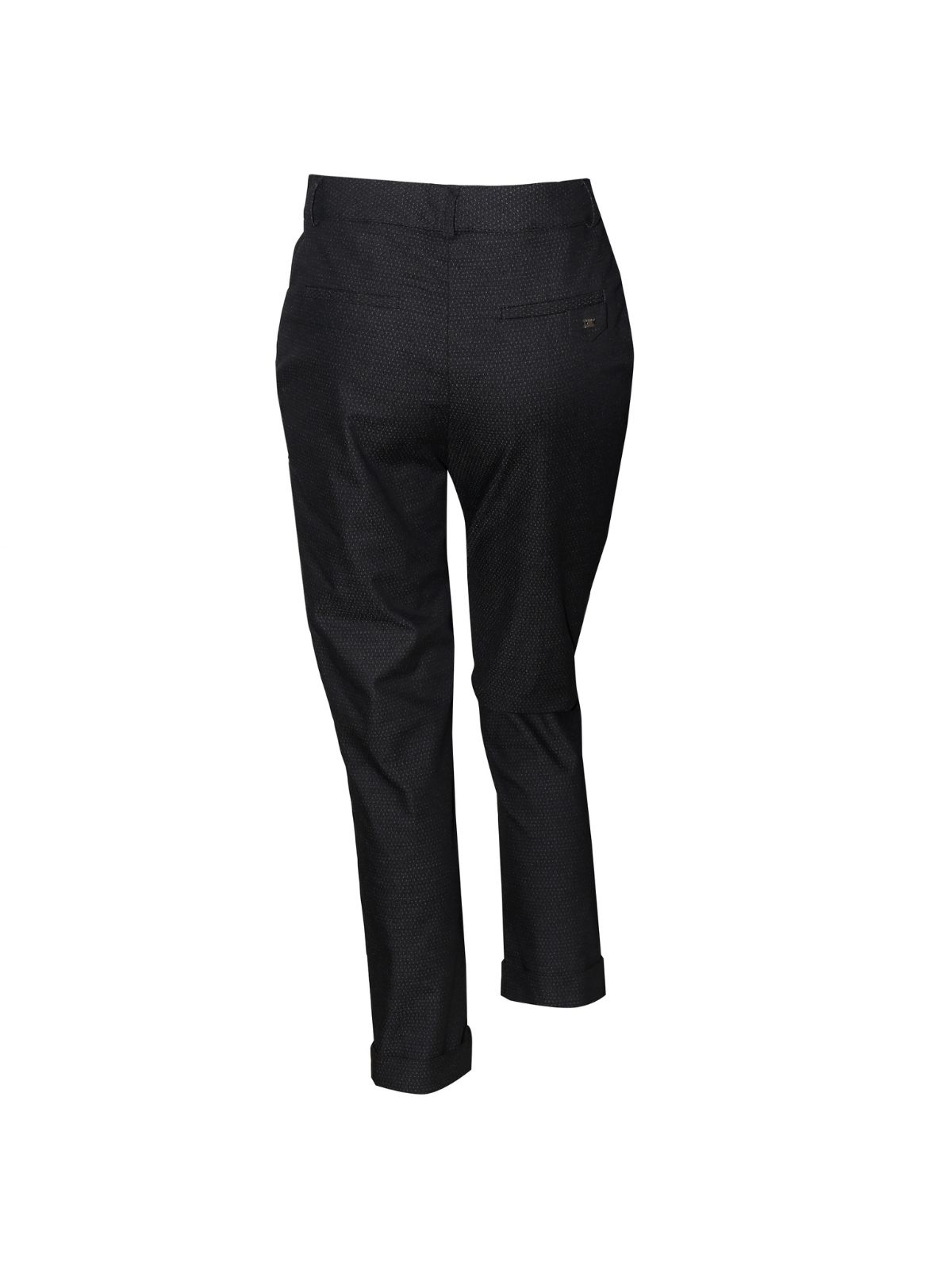 Pantalone 060X crne sa tackicama pozadi