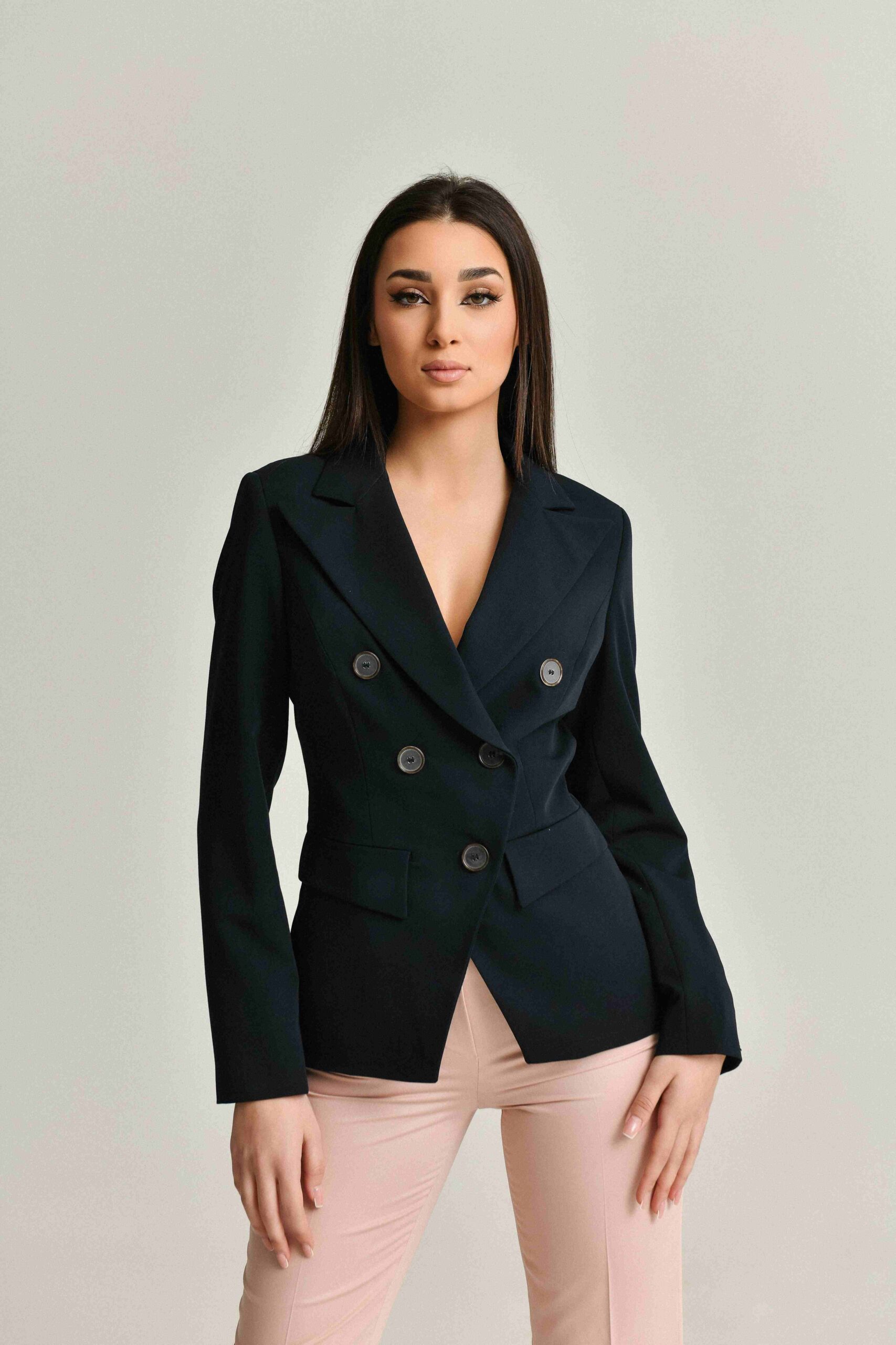 Ženski sako 460Y teget