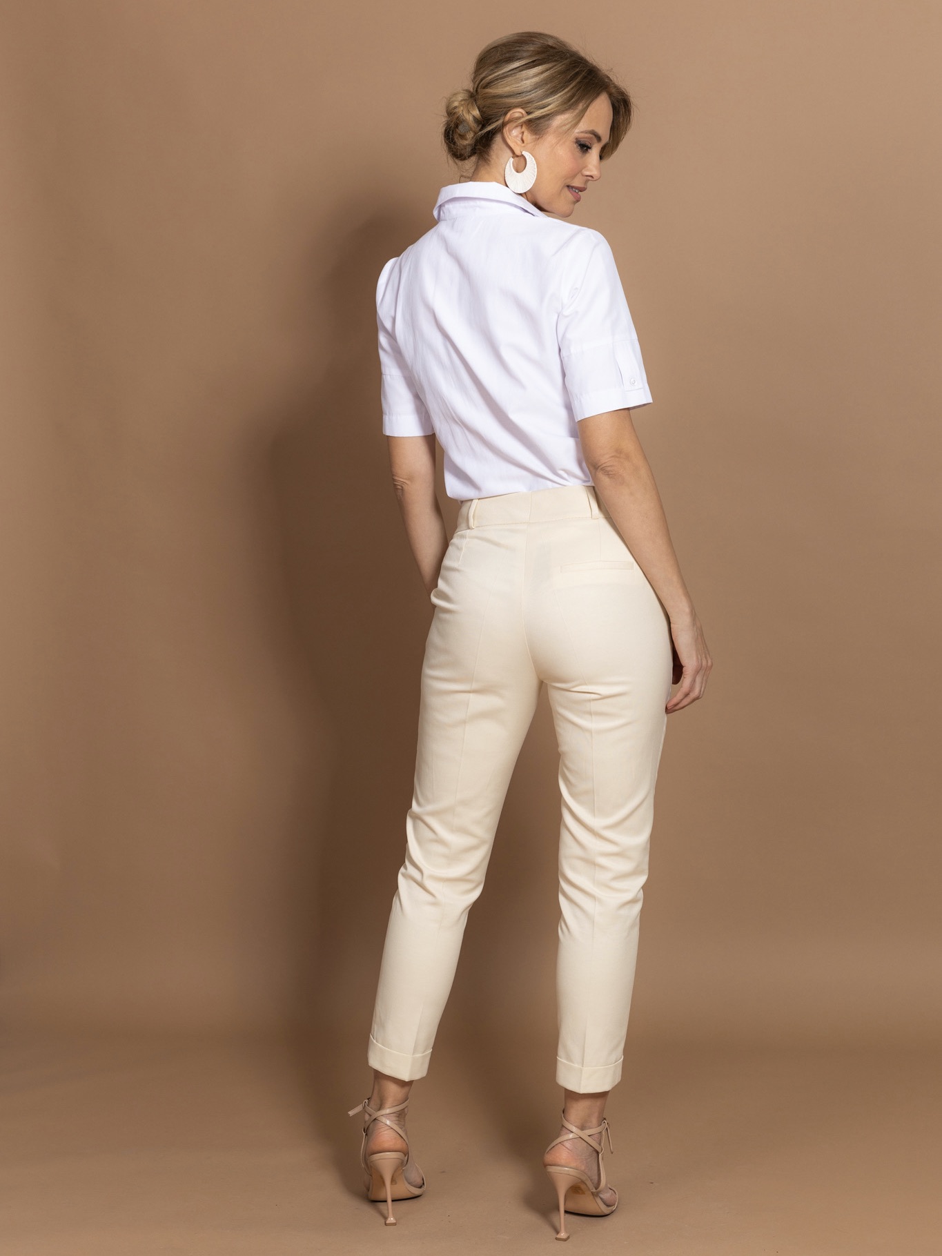Pantalone DP05 bež z