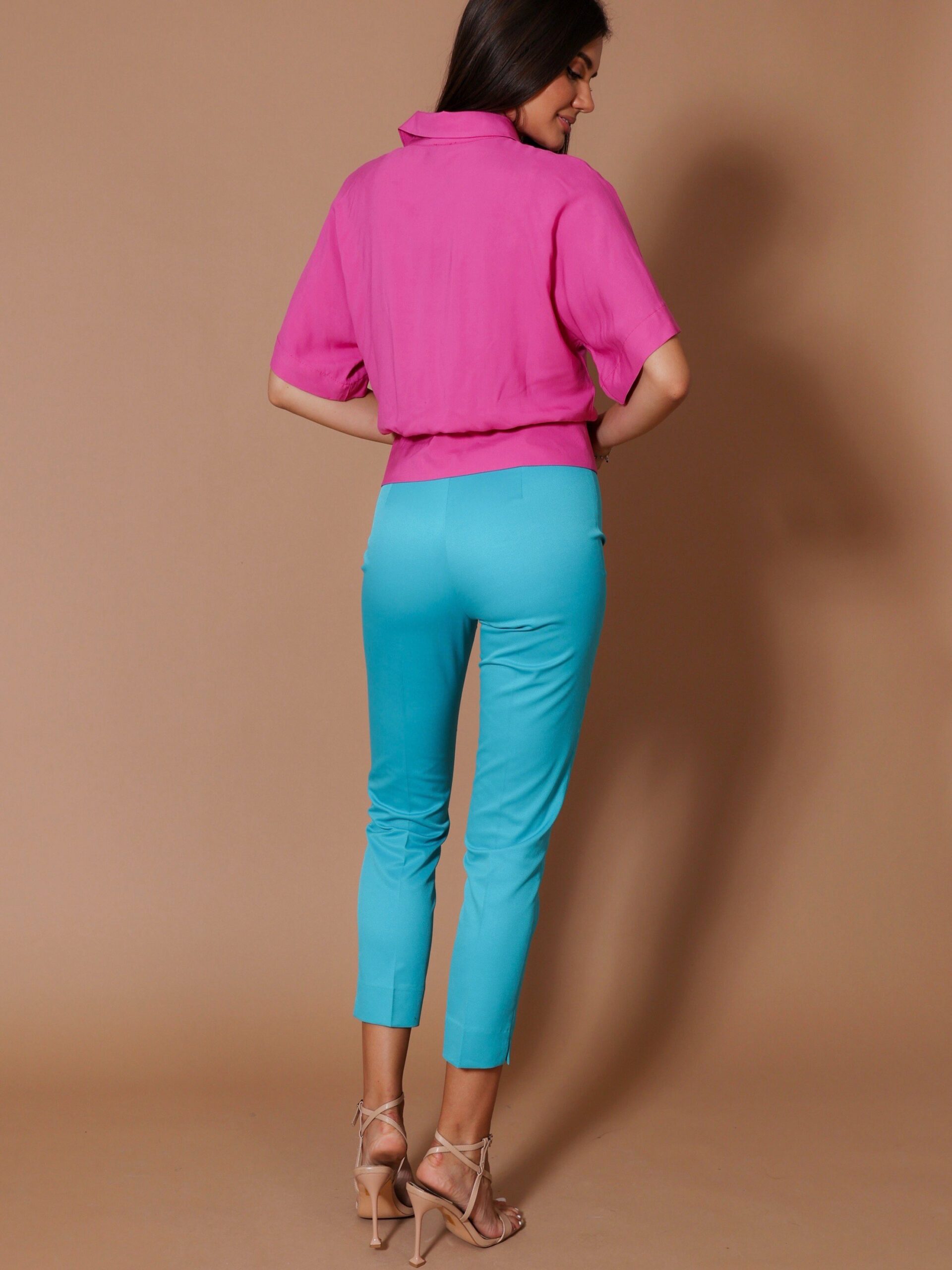 Pantalone DP02 tirkiz z