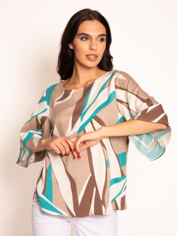 Bluza HB35 bež dezen p