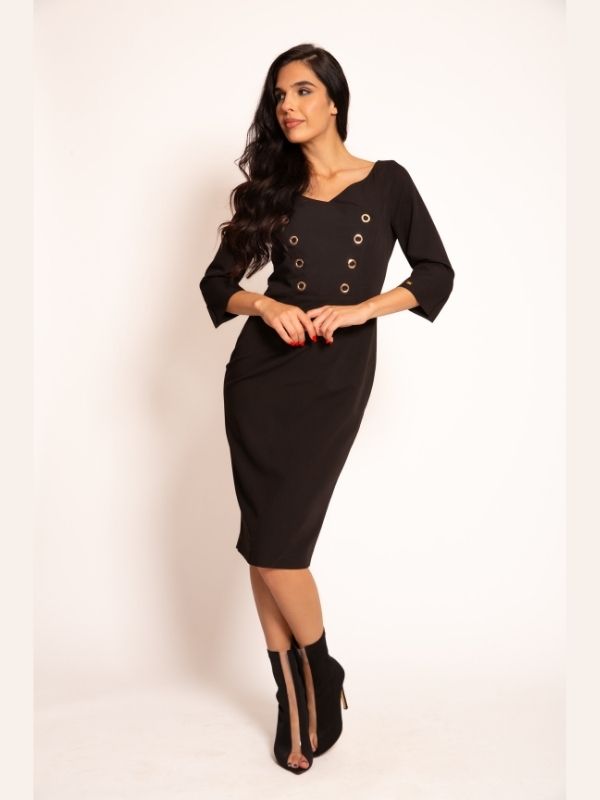 Haljina IH75 crna p1