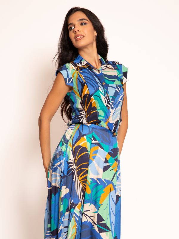 Košulja HK66 dezen plavi p