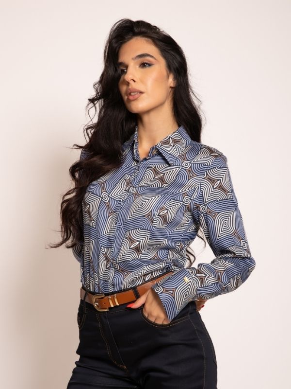 Košulja IK01 lepeza dezen p1