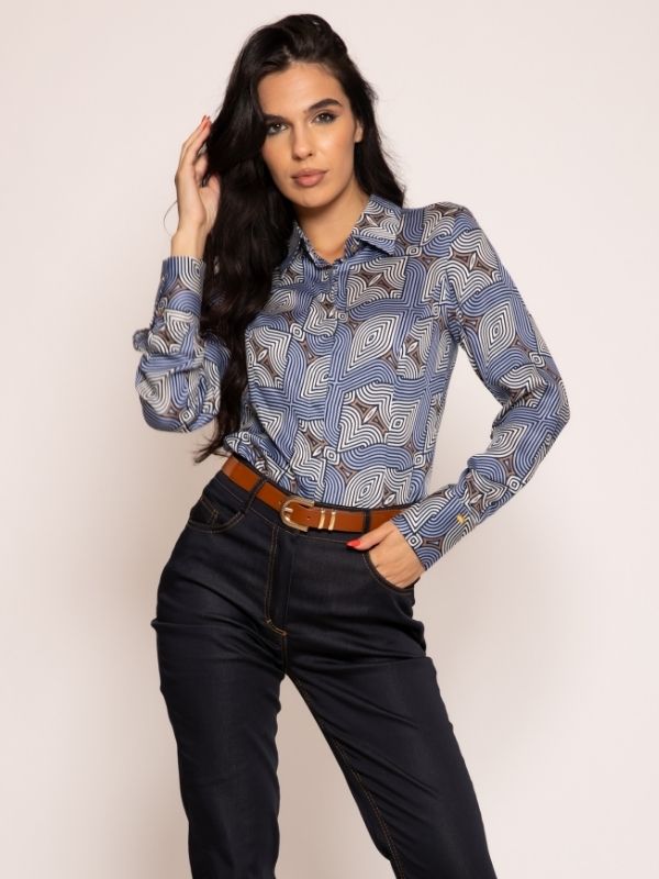 Košulja IK01 lepeza dezen p2