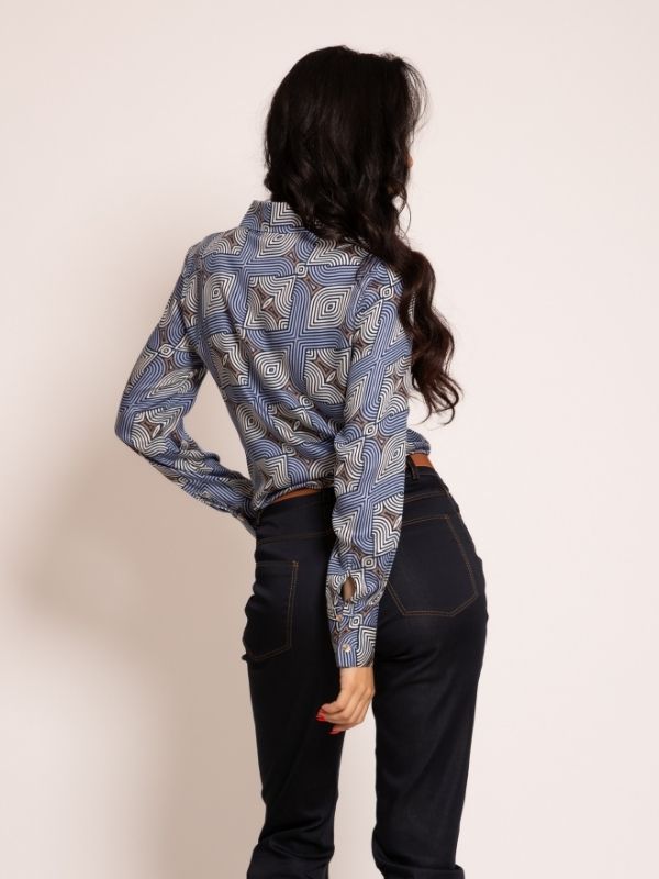 Košulja IK01 lepeza dezen z