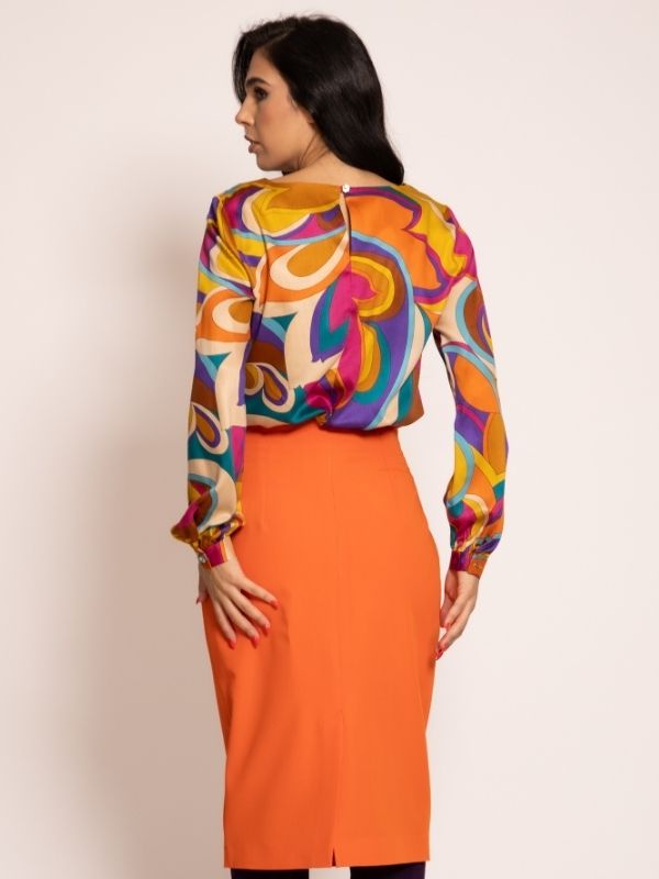 Suknja IS40 narandžasta z