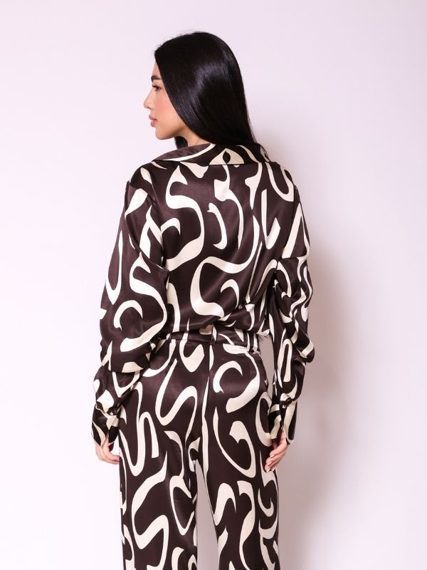 Bluza KB71 braon dezen z