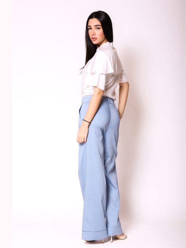 Pantalone KP95 jeans sv plavi z