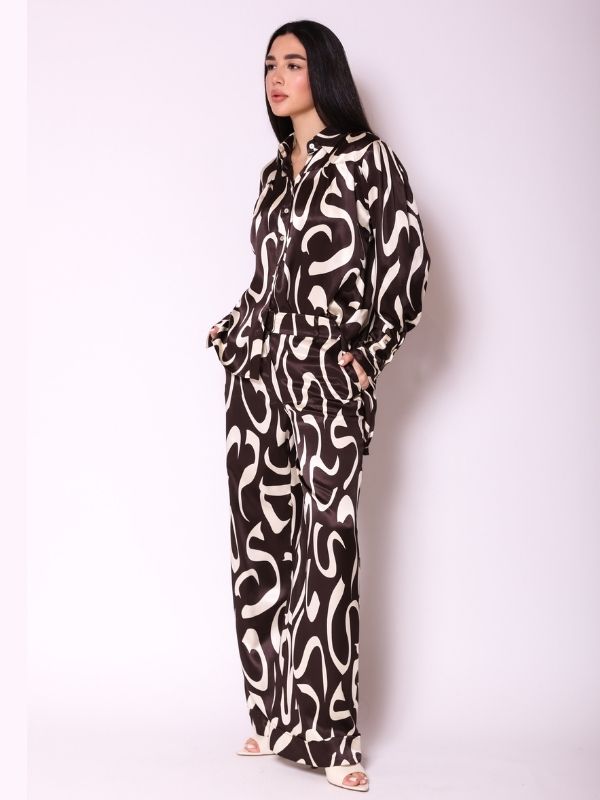 Pantalone KP96 braon dezen p2