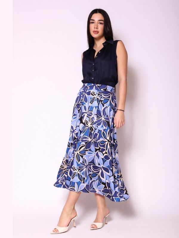 Suknja KS11 cvetovi p2