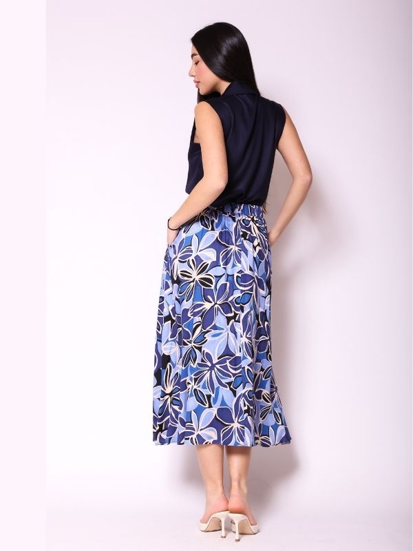 Suknja KS11 cvetovi z