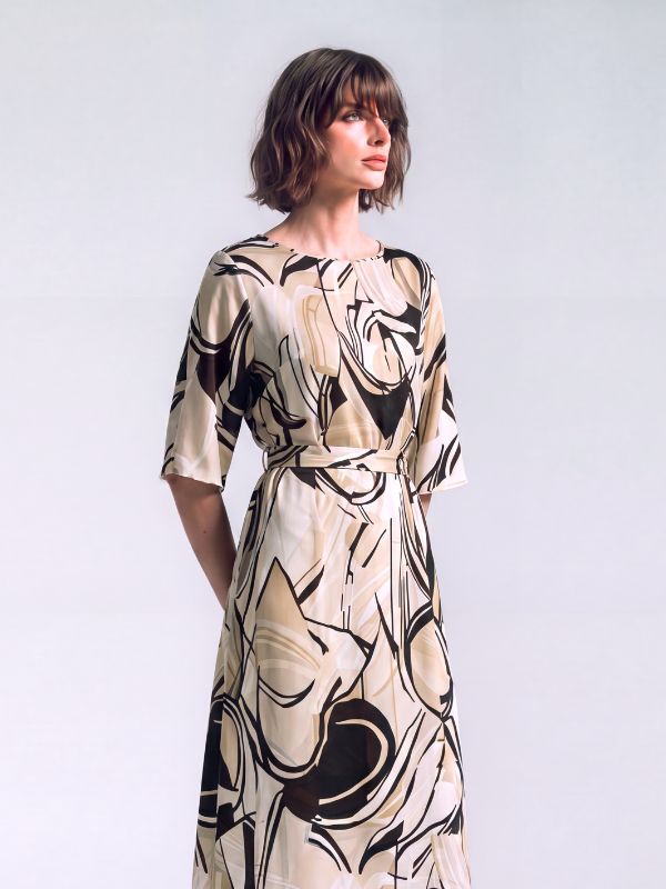 Bluza LB36 bež_braon p1